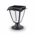 Hardoll Solar Lights for Home Outdoor Garden 26 LED Waterproof Pillar Wall Gate Post Lamp (Pack of 1-Warm White and Cool White, Aluminum+PC) - Hardoll