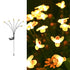 Hardoll Solar Lights Outdoor 6 LED Honey Bee Lamp for Home Garden Waterproof Decoration (Warm White-Pack of 1)(Refurbished) - Hardoll