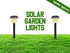 Hardoll Solar Lights for Home Garden LED Outdoor Decoration Lamps Waterproof Path Lamps Warm White